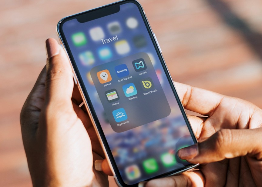 Nomad eSIM App on Phone Nomad eSIM App on Phone