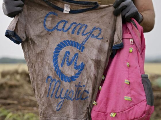 Richard ‘Dick’ Eastland, Camp Mystic’s 74-year-old owner, died while leading campers to safety during the devastating floods