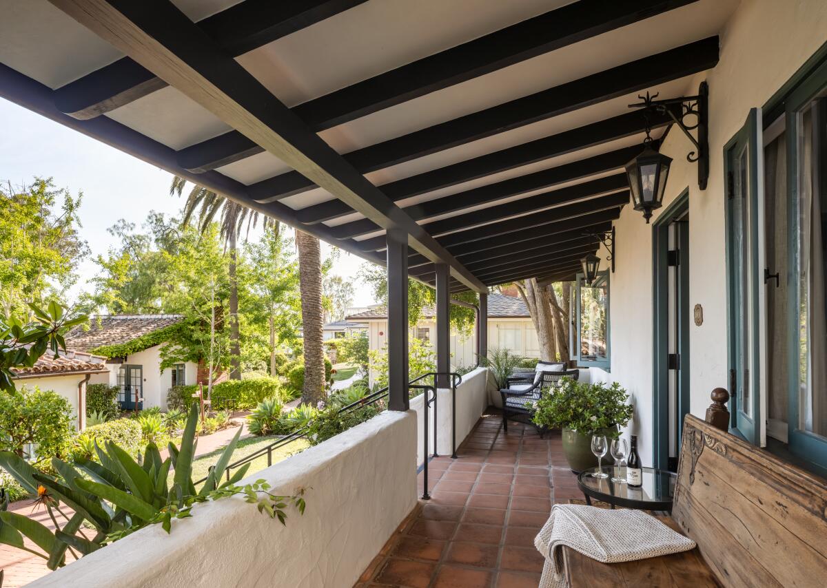 Images from the El Encanto resort in Santa Barbara.