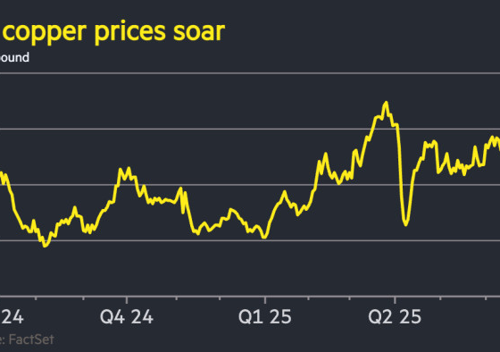 US copper prices rise to record high as Donald Trump threatens 50% tariff