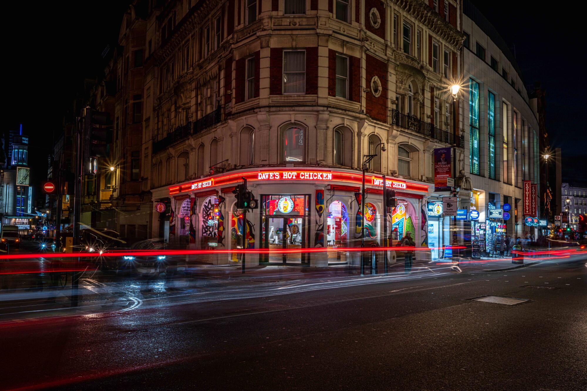 A view of Dave's Hot Chicken in London, a location that debuted in December 2024.