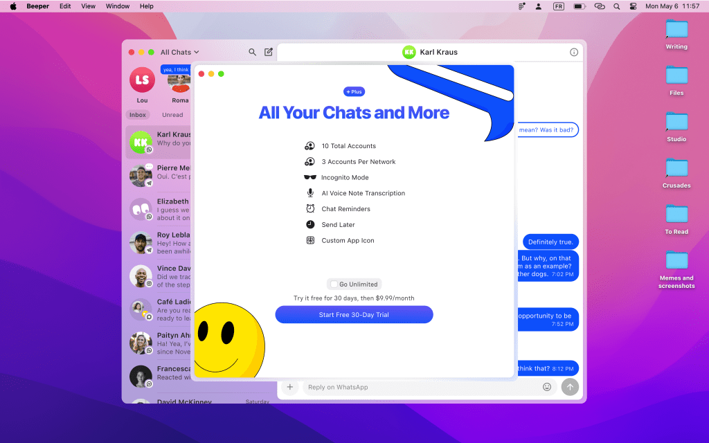 Beeper's all-in-one messaging app relaunches with an on-device model and premium upgrades