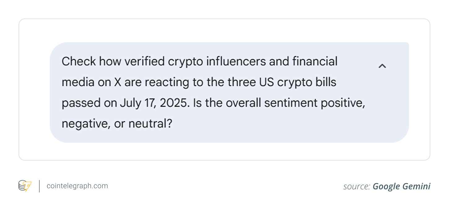 Prompt to analyze news on 3 key bills