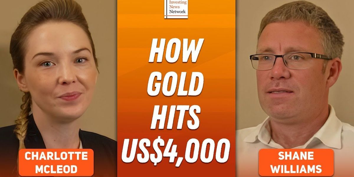 Gold to Hit US$4,000, Driver for Next Leg Up — West Red Lake's Shane Williams