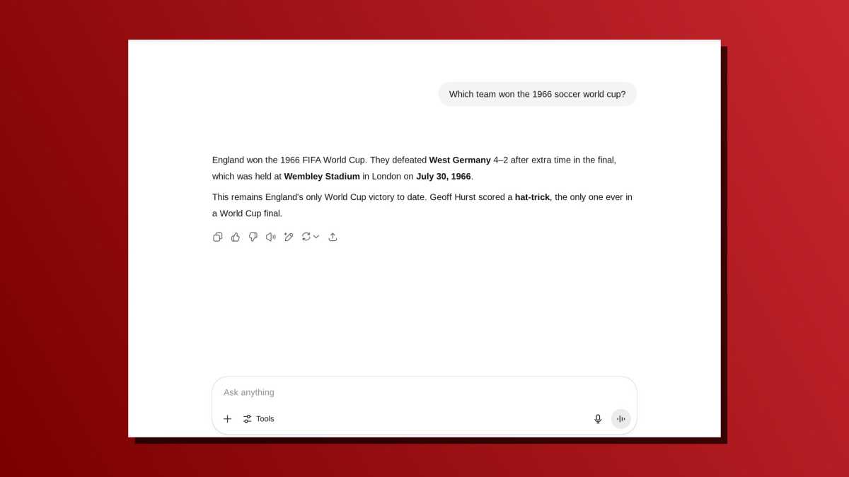 ChatGPT one-line prompt trivia question screenshot