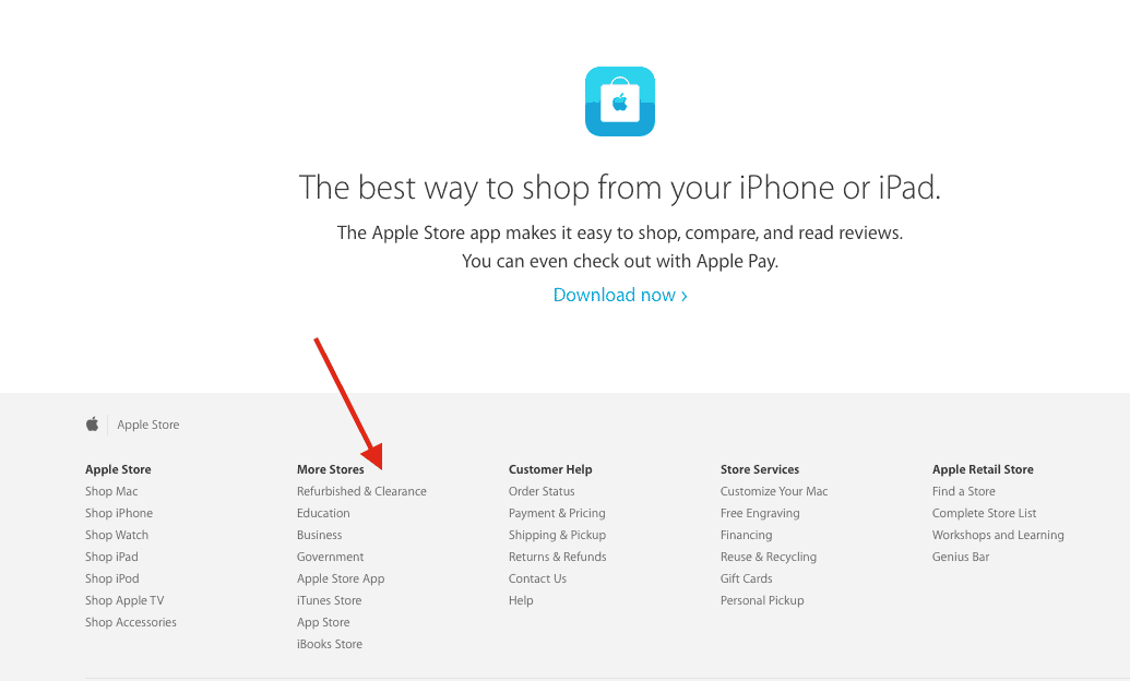 ways to save money: Apple Refurbished Store | Source: The College Investor