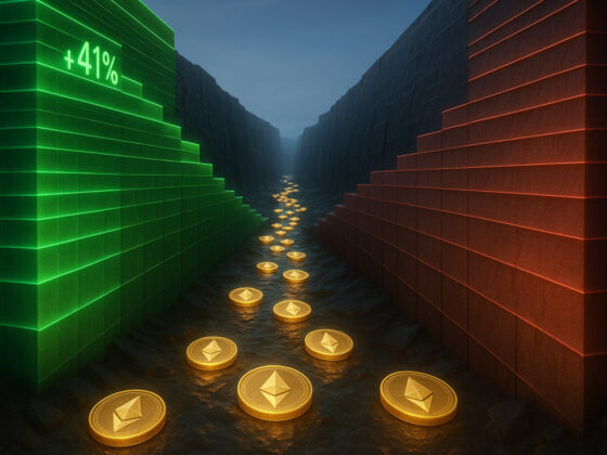 Ethereum order‑book liquidity has grown 41 % since April