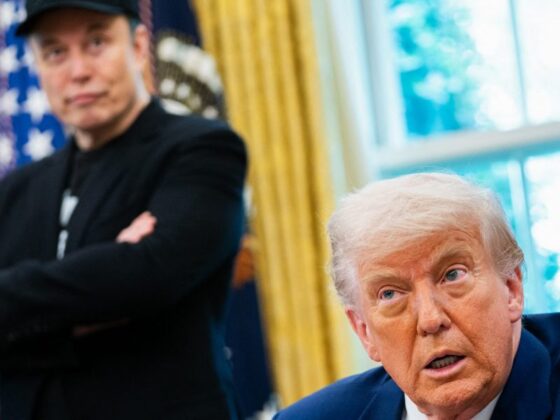 Trump backs Musk as Tesla stock slides 9%: ‘I want Elon, and all businesses within our Country, to THRIVE’