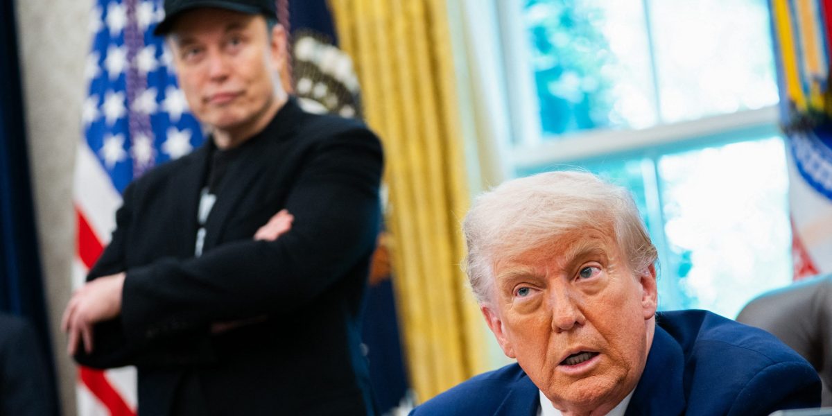 Trump backs Musk as Tesla stock slides 9%: 'I want Elon, and all businesses within our Country, to THRIVE'