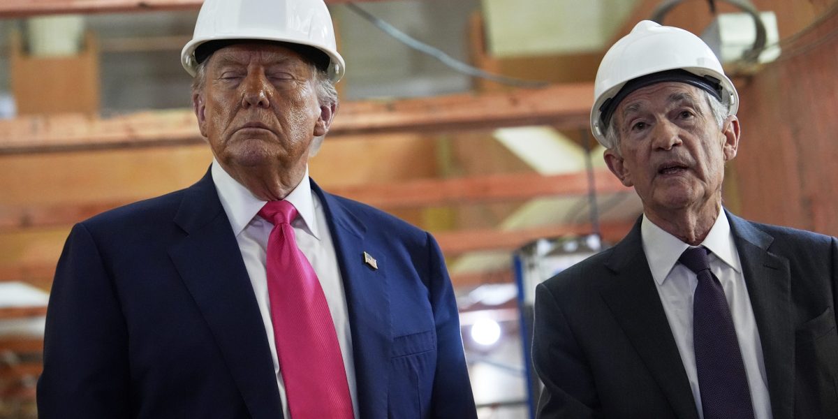 Trump jokes about firing Jerome Powell to his face during Fed visit