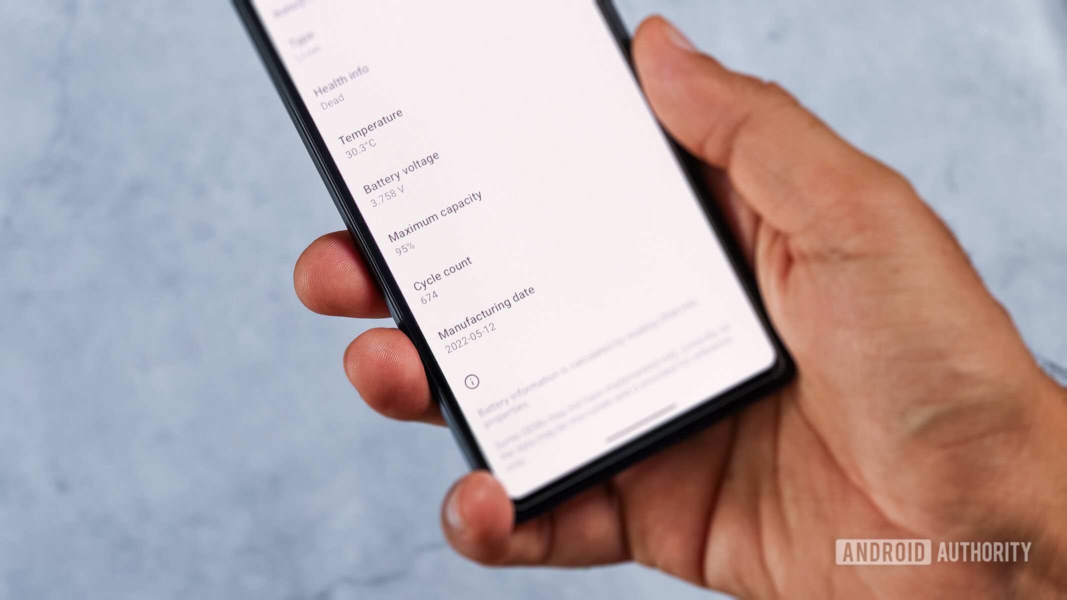 Google Pixel 6a phone battery capacity