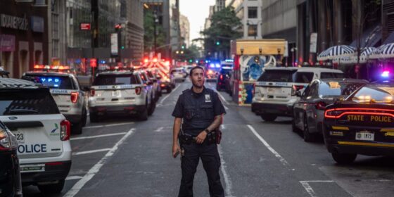 Mass shooting in central business district shakes Manhattan, leaves at least 4 dead