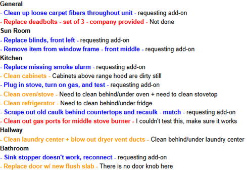 Why Quality Checks on Turnovers and Rehabs Are So Important, and How to Master Them 3 checklist