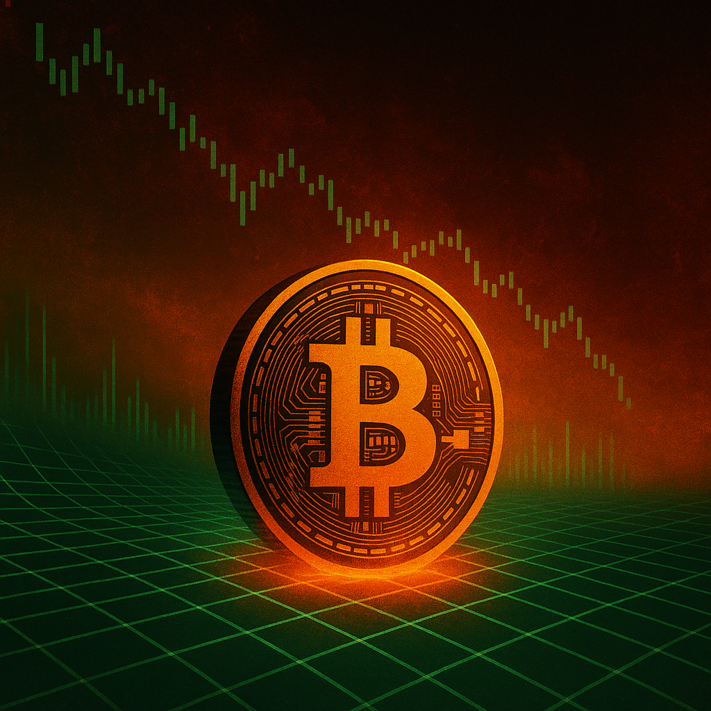 Bitcoin Drops Below $118.5K as Fed Decision and Tariff Fears Shake Crypto Market