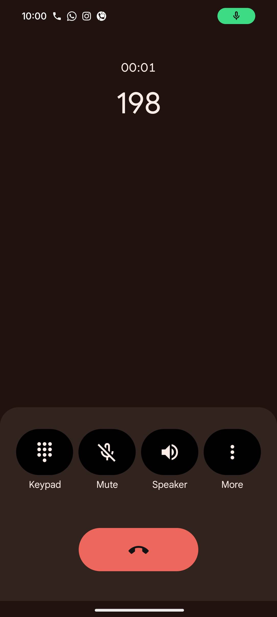 Google Phone Material 3 Expressive in call screen