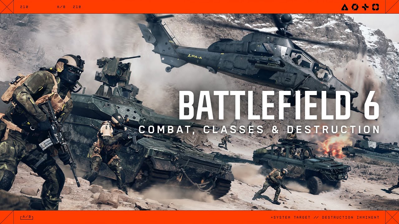 Battlefield 6 Combat, Classes & Destruction - YouTube