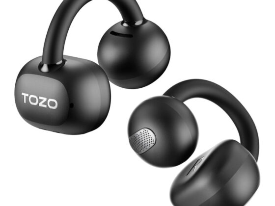 Amazon is selling 'comfortable'  open-ear headphones for , and reviewers say they are 'lightweight'