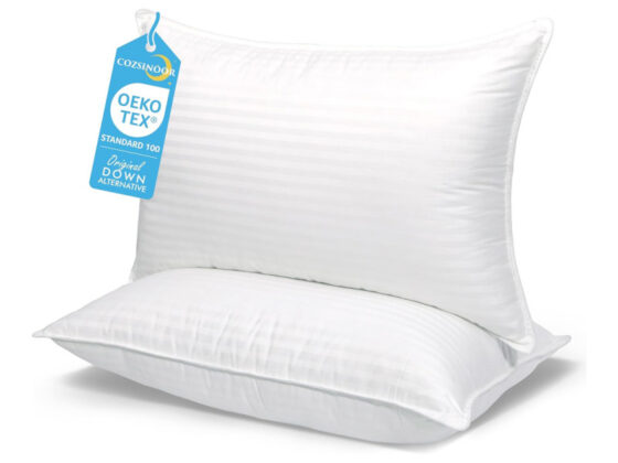 Amazon is selling 'high-end hotel' 0 bed pillows for just , and shoppers call them 'fluffy and luxurious'