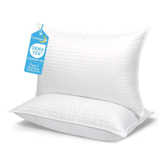 Amazon is selling 'high-end hotel' 0 bed pillows for just , and shoppers call them 'fluffy and luxurious'