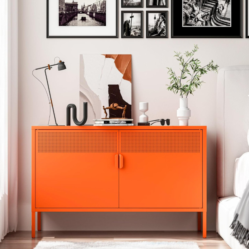 Amazon is selling a 'beautiful' $140 storage cabinet for $80, and reviewers call it 'perfect'