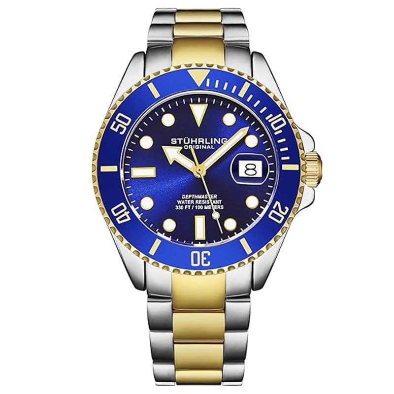 Amazon is selling a 'beautiful' $395 Stuhrling watch for only $55 that 'looks just like a Rolex Submariner'