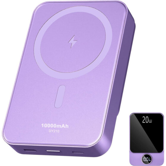 Amazon is selling a 'lightweight' 0 magnetic portable charger for , and shoppers say it 'charges efficiently'