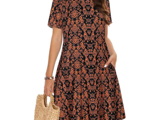 Amazon is selling a 'lightweight'  casual T-shirt dress for  that is 'perfect for warmer weather'