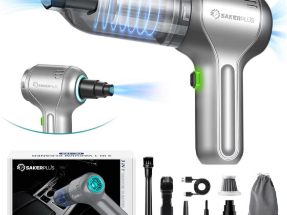 Amazon is selling a 'lightweight'  portable car vacuum for  that is 'easy to charge'