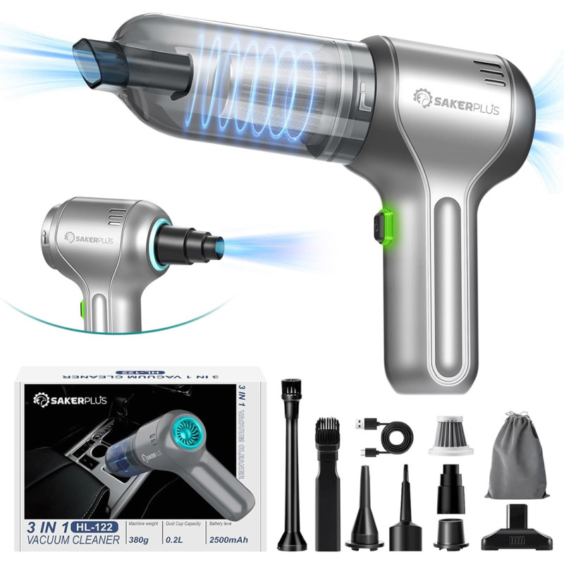 Amazon is selling a 'lightweight' $57 portable car vacuum for $25 that is 'easy to charge'