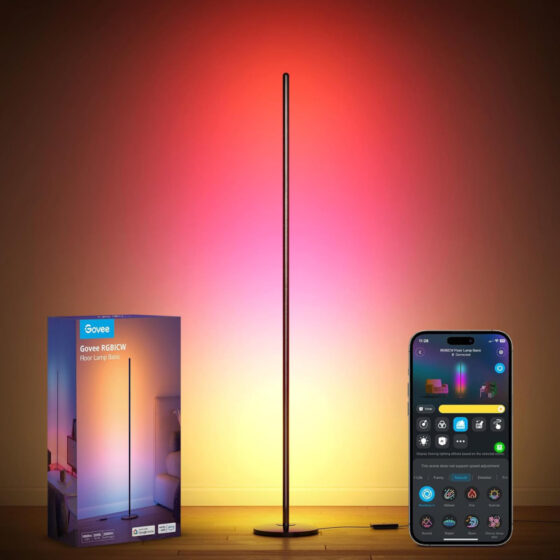 Amazon is selling a 0 smart LED floor lamp for  during Prime Day, and shoppers call it a 'vibe booster'