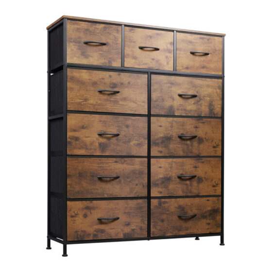Amazon is selling a 0 11-drawer dresser for  that shoppers say provides an 'impressive amount of storage'