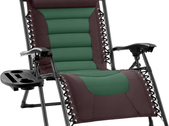Amazon is selling a 0 padded gravity chair for , and shoppers say it's 'comfy, classy, and built like a tank'