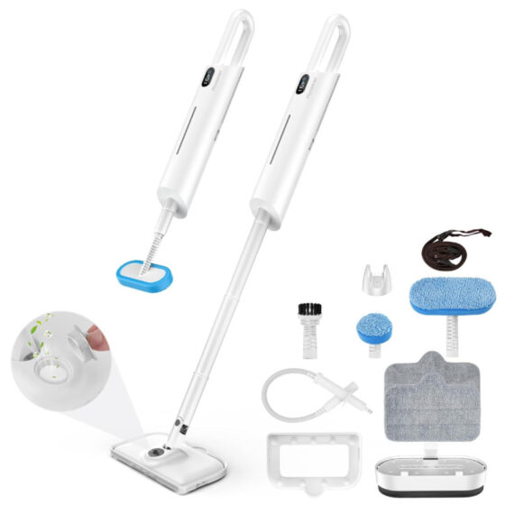 Amazon is selling a 0 steam mop for 0 that 'cleans all kinds of floors' and 'makes life easier'