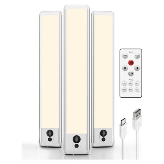 Amazon is selling a  3-pack of under-cabinet lights for  that are 'excellent quality' and 'easy to use'