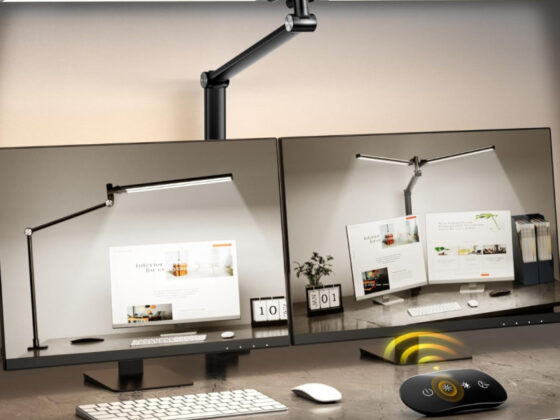 Amazon is selling a  LED desk lamp for , and shoppers say it's 'sleek, powerful, and ridiculously versatile'