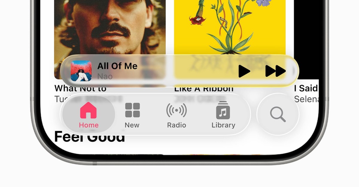 Apple just added more frost to its Liquid Glass design