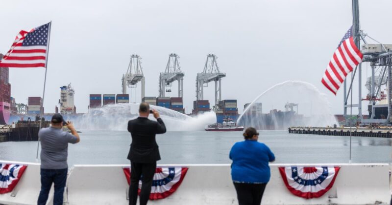 Big buildout begins at Port of Long Beach amid world trade uncertainty