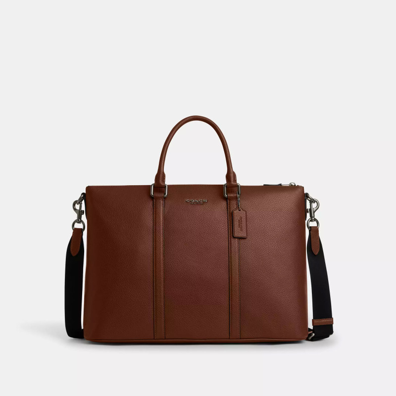 Coach Outlet is selling a 'wonderful' $598 work bag for only $209 that shoppers say is 'roomy and stylish'