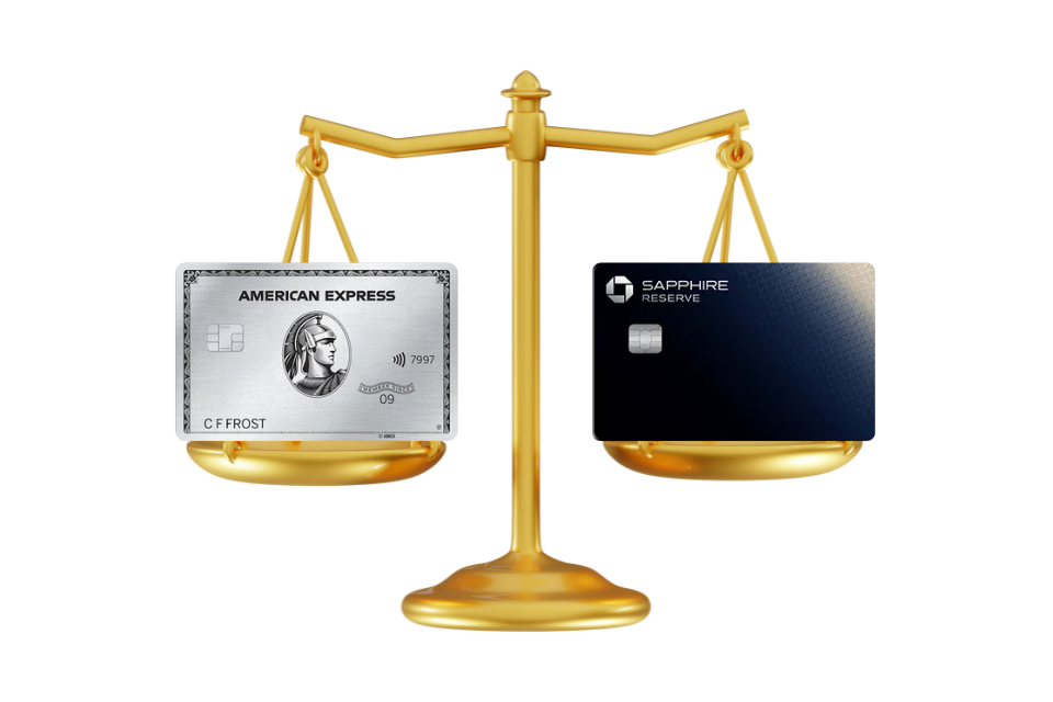 Elite travel cards with competing perks