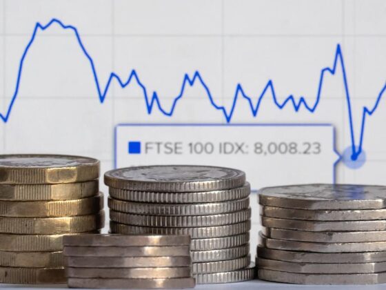 FTSE 100 falls back after passing 9,000 milestone