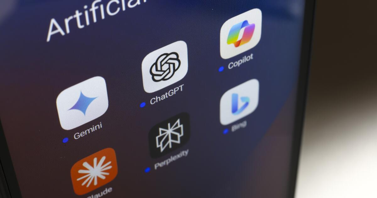 Hiltzik: An AI firm faces a $1 billion piracy bill