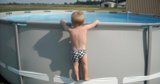 How toddlers are managing to climb into some above-ground pools