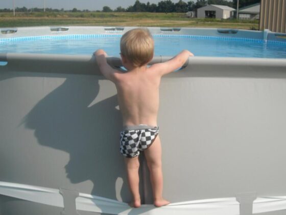 How toddlers are managing to climb into some above-ground pools
