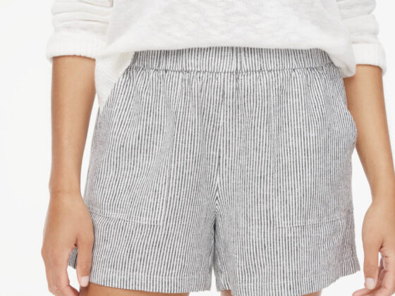 J.Crew Factory is selling 'breathable'  linen shorts for only , and they're 'perfect for hot summer days'