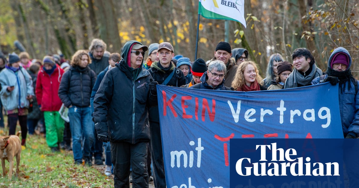 Musk’s giant Tesla factory casts shadow on lives in a quiet corner of Germany | Tesla