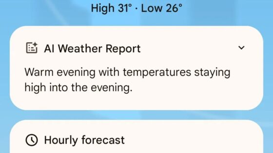Pixel 8 phones can now get Google’s AI weather forecast