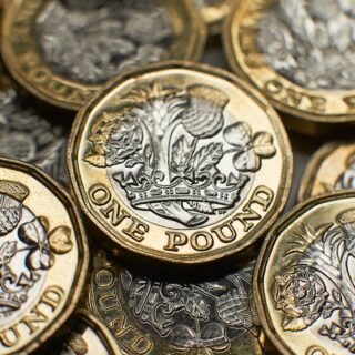 Pound weaker against dollar ahead of UK GDP release