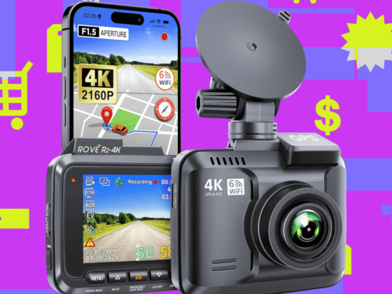 Rove’s R2-4K dash cam is an extra set of eyes on the road and  off at Amazon