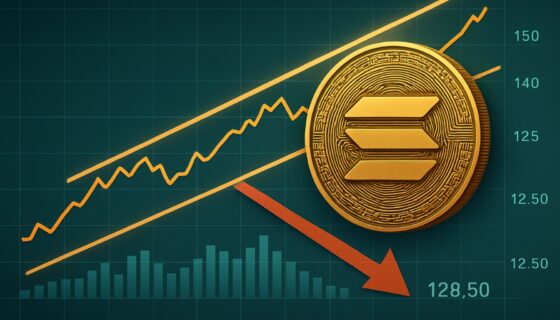 Solana Tests Rising Channel Support – Breakdown Could Send Price To 8.50 Level