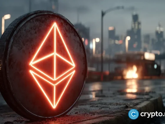 Ethereum ETFs extend losing streak for third straight day with m
